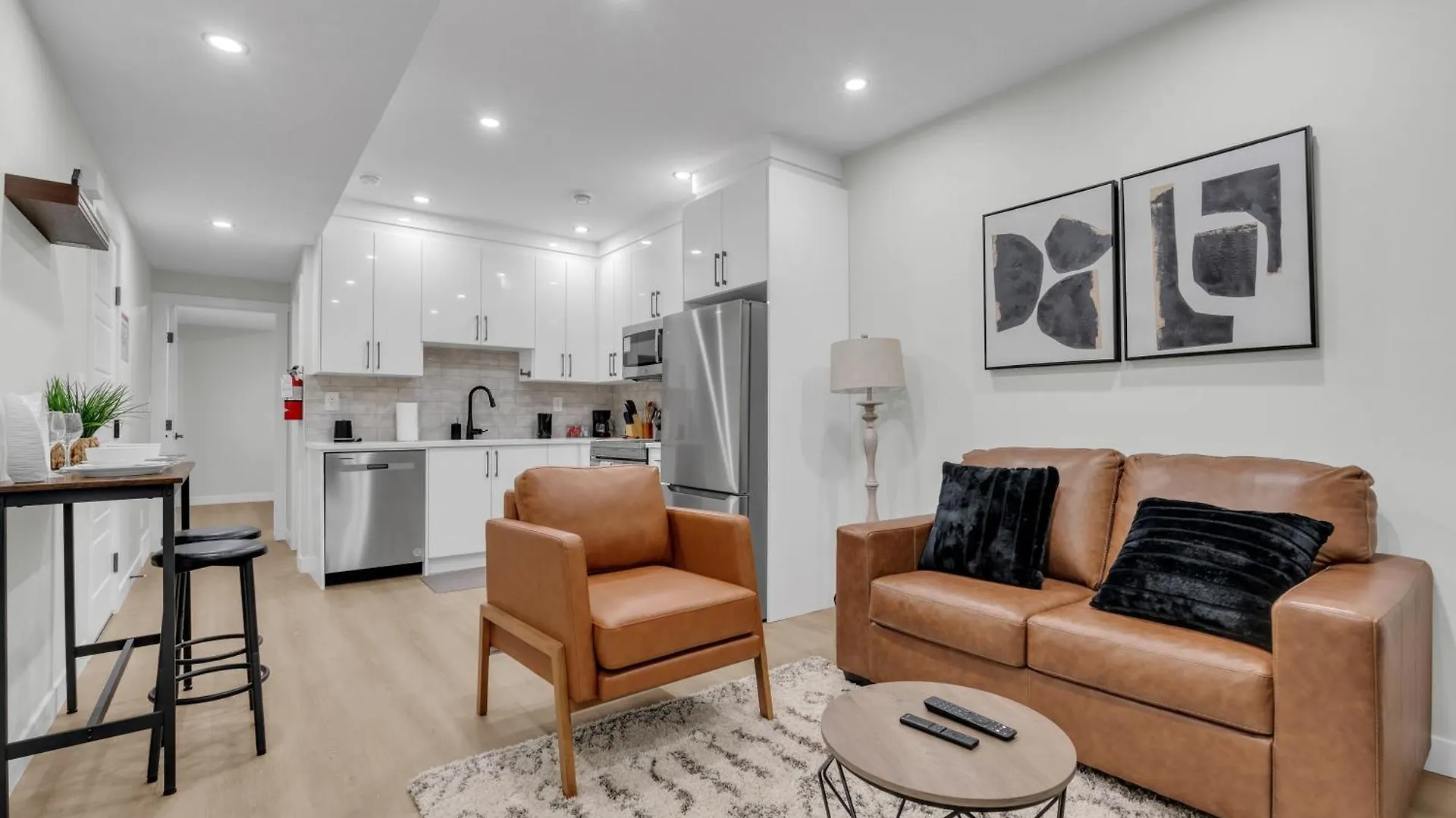아파트 Cozy Luxe Suite YYC 캐나다